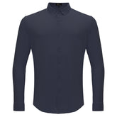 Olympic Victory Button-Up Shirt GREY BLUE