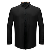 Modern Class Button up shirt BLACK