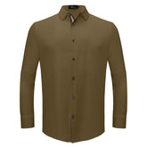 Power Move Button-Up Shirt KHAKI