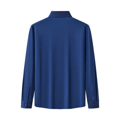Rose Éclat Emboss Shirt DARK BLUE