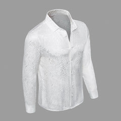 Nocturne Sheen LS Shirt WHITE