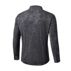 Midnight Medallion Stitchless Shirt BLACK