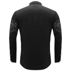 Nightfall Crest Shirt BLACK/GUN SILVER