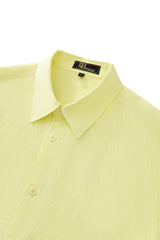 Capri Linen Shirt CANARY