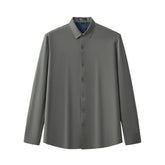Velvet Core LS button up Shirt ARMY