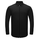 Zenith Zip Shirt BLACK
