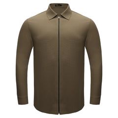 Zenith Zip Shirt KHAKI