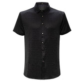 Grecian Grace Shirt - Century Penthouse Black