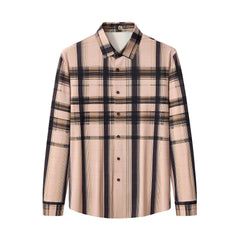 Heritage Plaid Stretch Woven Shirt-El Baron KHAKI