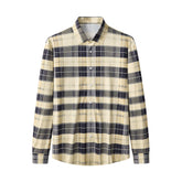 Seamless Classic Plaid Shirt – El Baron KHAKI