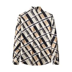 Seamless Bold Plaid Shirt – El Baron KHAKI