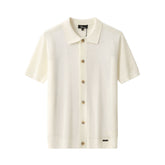 Riviera Mesh Knit SS Shirt IVORY