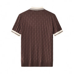 Verona Knit SS Shirt MOCHA