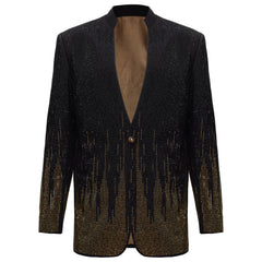 GOLDEN MIRAGE BLAZER BLACK/GOLD