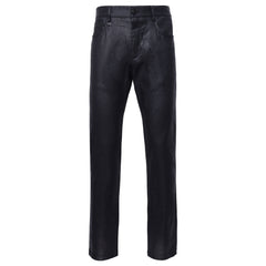Milano Luxe Coated Denim pant LUREX