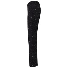 Dapper Details Pants BLACK/GOLD
