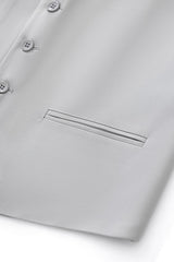 ESSENCE SIGNATURE VEST SILVER