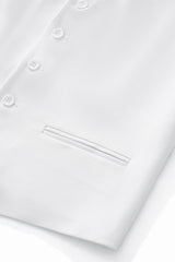 ESSENCE SIGNATURE VEST WHITE
