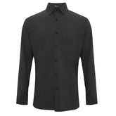 City Stroll Button-Up Shirt BLACK