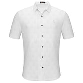 Command Chic Short-Sleeve Shirt WHITE