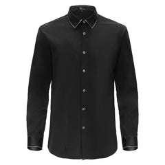 Imperial Essence Button-Up Shirt BLACK/SILVER