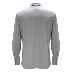 Regret Free Button-Up Shirt SILVER