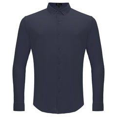 Olympic Victory Button-Up Shirt GREY BLUE