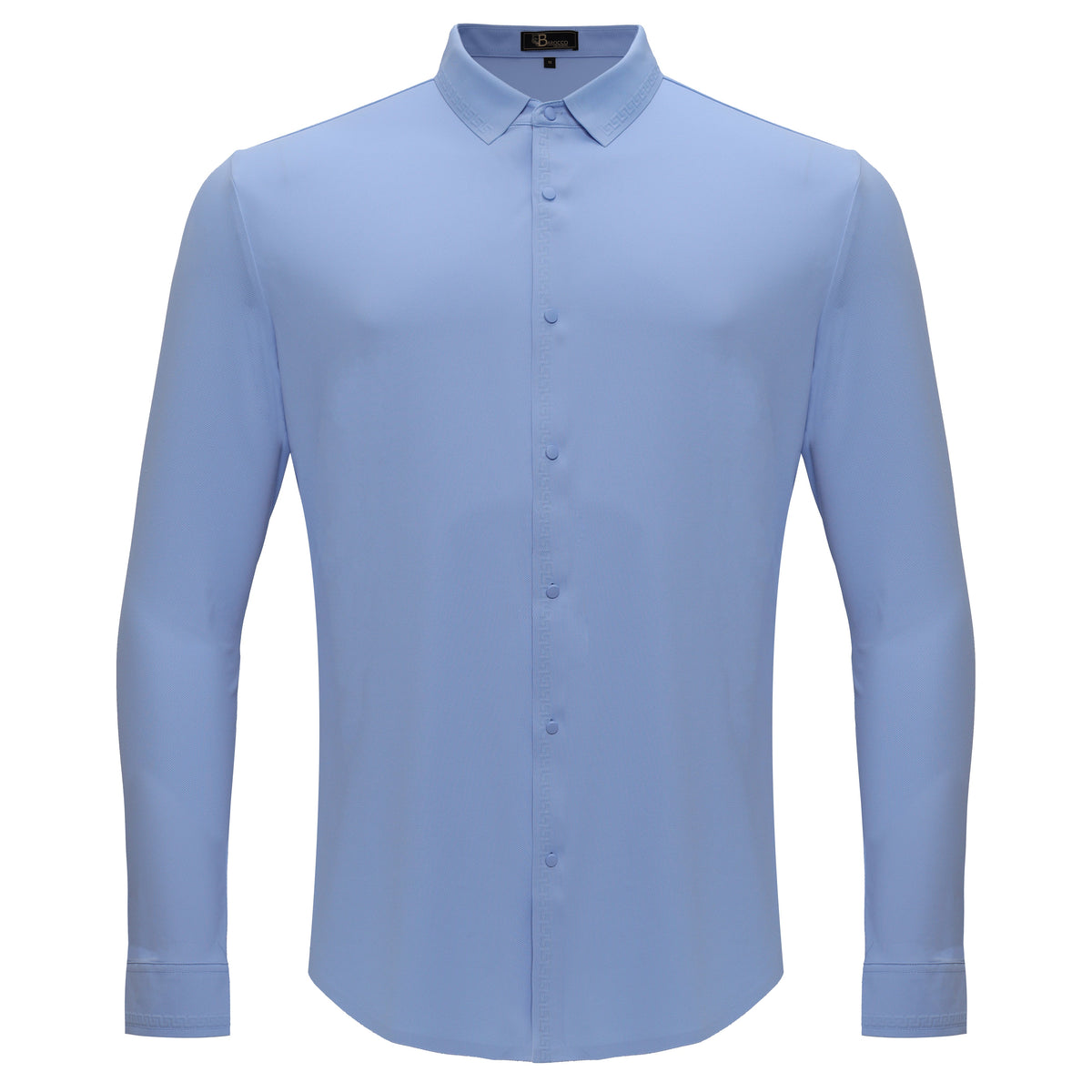 Olympic Victory Button-Up Shirt SKY BLUE