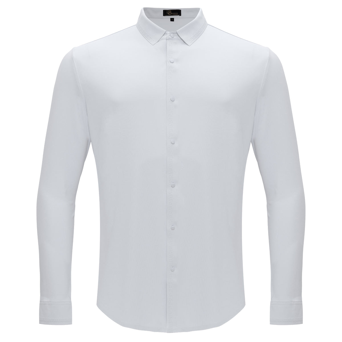 Olympic Victory Button-Up Shirt WHITE