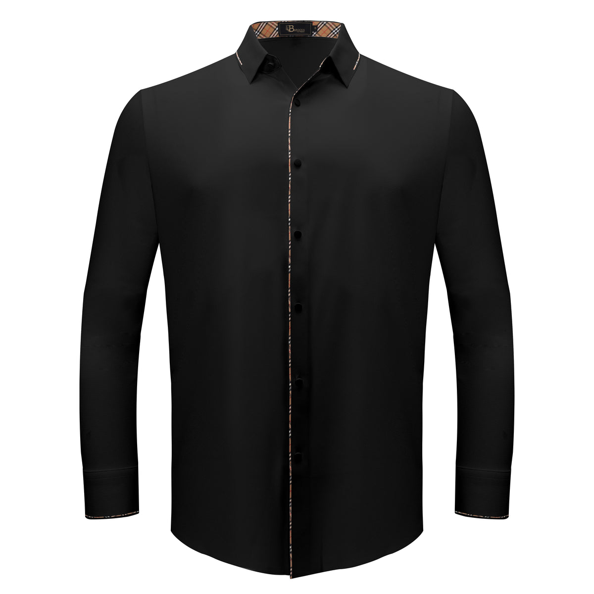 Modern Class Button up shirt BLACK