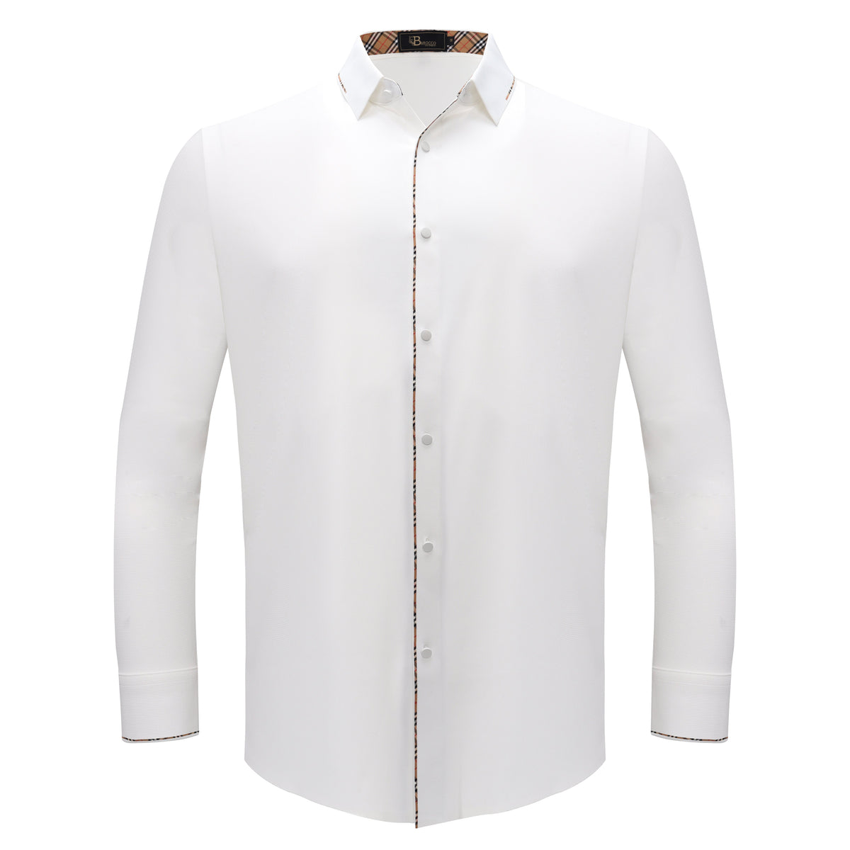 Modern Class Button up shirt  WHITE