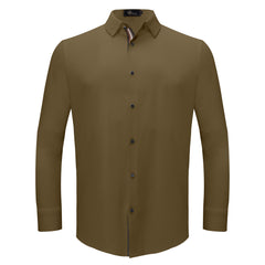 Power Move Button-Up Shirt KHAKI