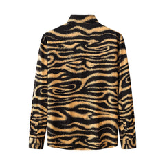 Golden Mirage Stitchless LS Shirt BLACK/BROWN
