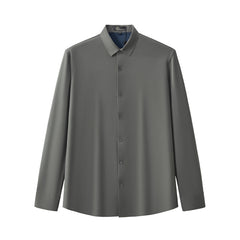 Velvet Core LS button up Shirt ARMY