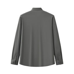 Velvet Core LS button up Shirt ARMY