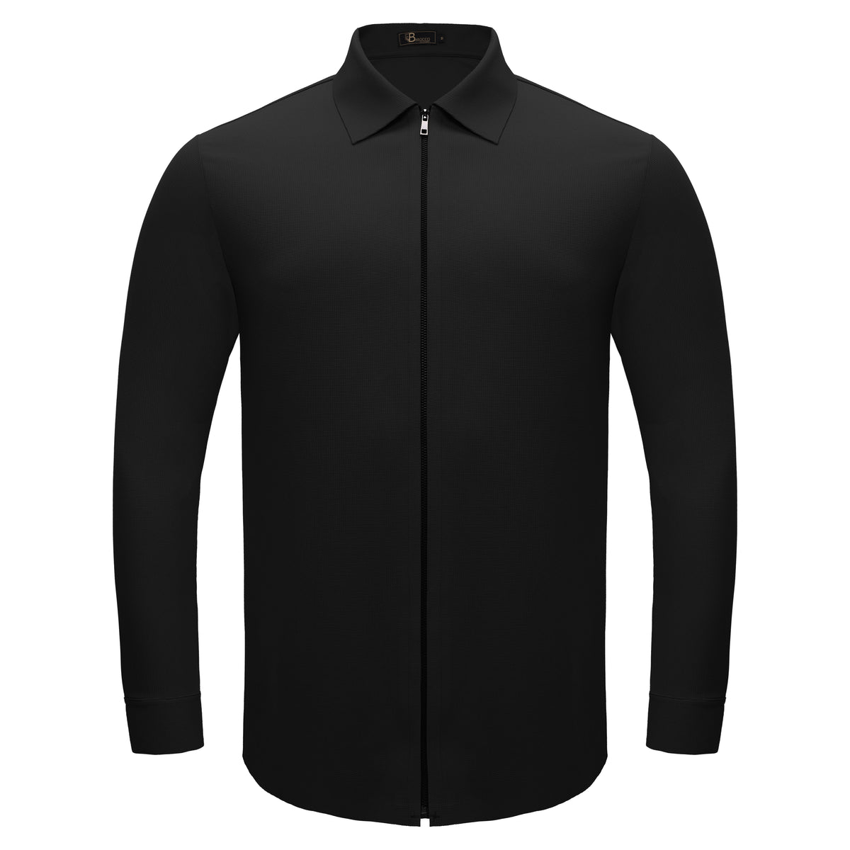 Zenith Zip Shirt BLACK