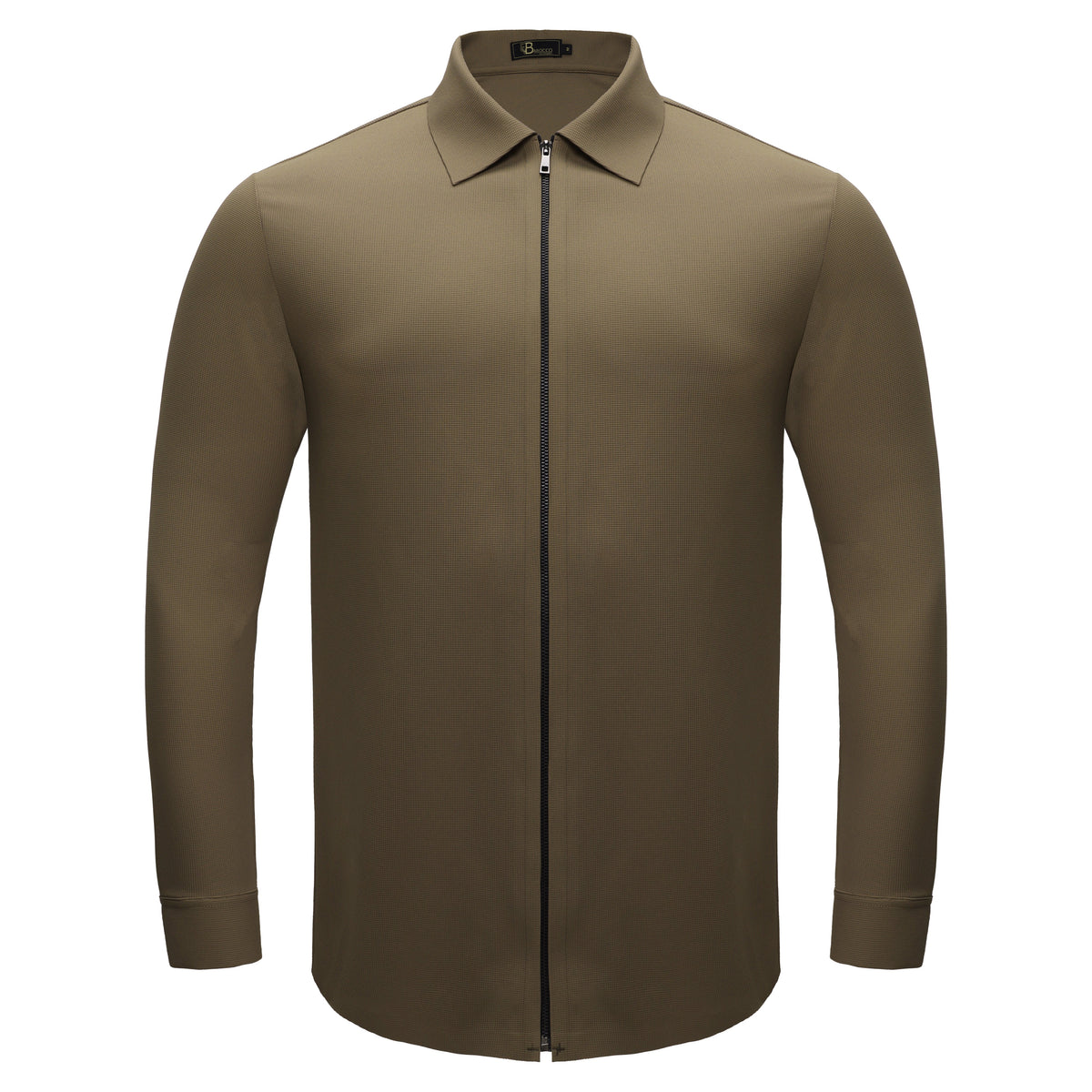Zenith Zip Shirt KHAKI
