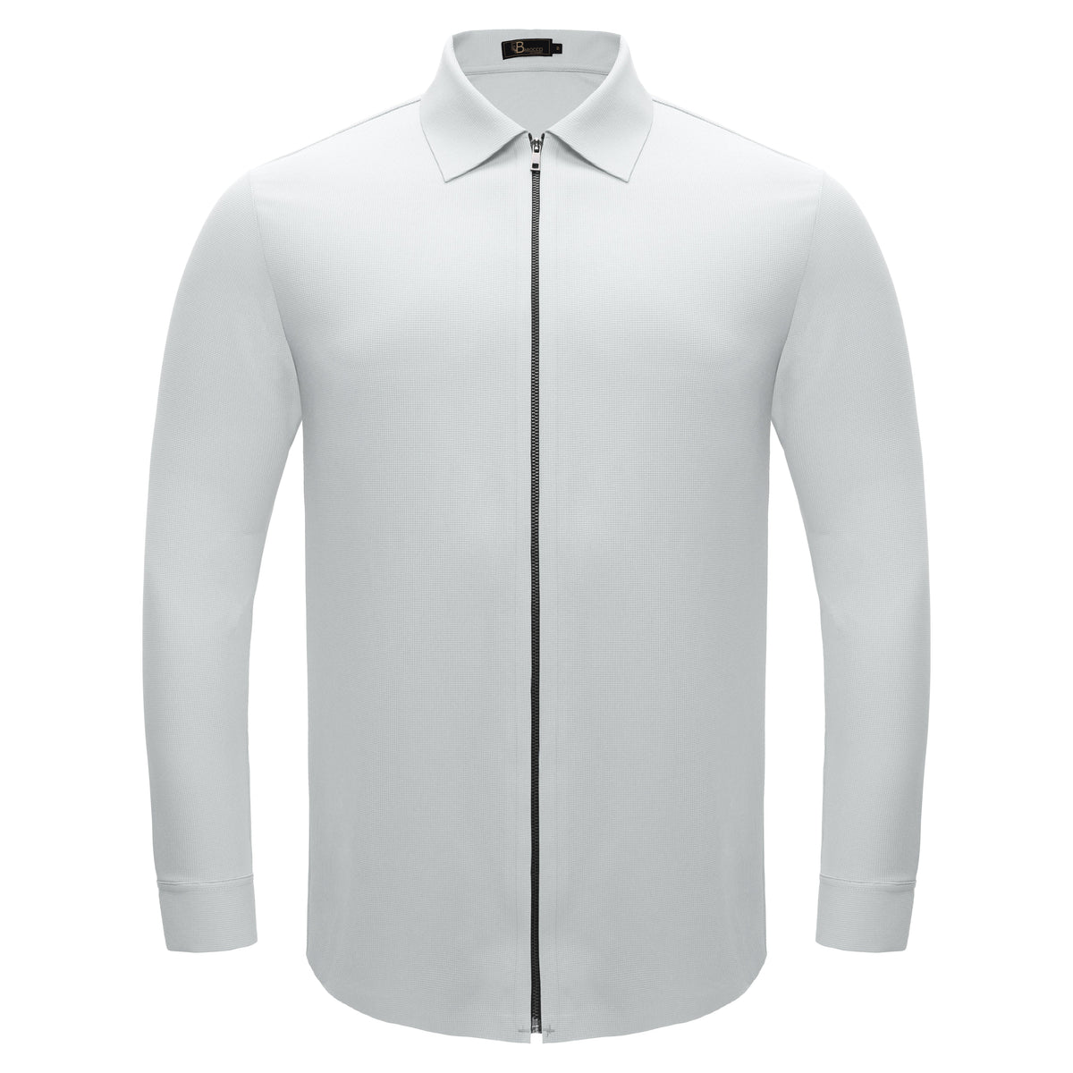 Zenith Zip Shirt WHITE