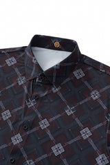 Geometric Seamless Shirt – El Baron BLACK