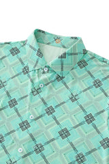 Geometric Seamless Shirt – El Baron PISTACHIO