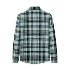 Seamless Plaid Stretch Shirt – El Baron GREEN