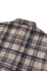 Seamless Plaid Stretch Shirt – El Baron KHAKI