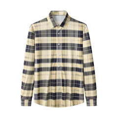 Seamless Classic Plaid Shirt – El Baron KHAKI