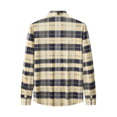 Seamless Classic Plaid Shirt – El Baron KHAKI