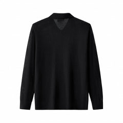 Ventura Mesh Knit LS Shirt BLACK