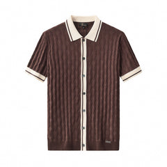 Verona Knit SS Shirt MOCHA