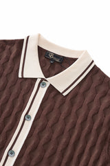 Verona Knit SS Shirt MOCHA