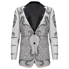 Timeless Tailor Blazer WHITE/BLACK