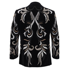 Crystal Gold Blazer BLACK/GOLD