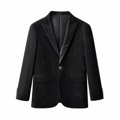 Celestial Wave Blazer BLACK/BLACK